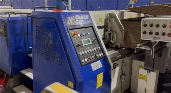 چاپگر شش رنگ Die Cutter Casemaker آنلاین برای استفاده EMBA Q245